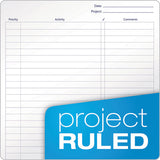 Docket Gold Planners And Project Planners, Narrow, Bronze, 8.5 X 6.75, 70 Sheets