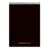 Docket Gold Planners And Project Planners, Narrow, Bronze, 8.5 X 6.75, 70 Sheets