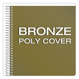 Docket Gold Planners And Project Planners, Narrow, Bronze, 8.5 X 6.75, 70 Sheets