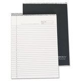 Docket Diamond Top-wire Planning Pad, Wide-legal Rule, Black, 8.5 X 11.75, 60 Sheets