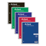 Coil-lock Wirebound Notebooks, 1 Subject, Medium-college Rule, Assorted Color Covers, 10.5 X 8, 70 Sheets
