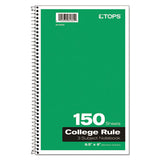 Coil-lock Wirebound Notebooks, 3 Subjects, Medium-college Rule, Assorted Color Covers, 9.5 X 6, 150 Sheets