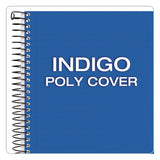 Color Notebooks, 1 Subject, Narrow Rule, Indigo Blue Cover, 8.5 X 5.5, 100 Sheets