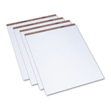 Easel Pads, 27 X 34, White, 50 Sheets, 4-carton