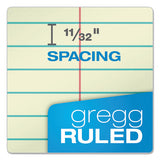 Gregg Steno Books, Gregg Rule, 6 X 9, Green Tint, 80 Sheets