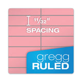 Prism Steno Books, Gregg Rule, 6 X 9, Pink, 80 Sheets, 4-pack