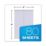Prism Steno Books, Gregg Rule, 6 X 9, Orchid, 80 Sheets, 4-pack