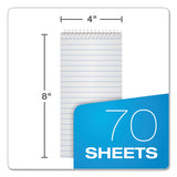 Reporter’s Notebook, Wide-legal Rule, White Cover, 4 X 8, 70 Sheets, 12-pack
