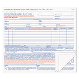 Hazardous Material Short Form, 7 X 8 1-2, Three-part Carbonless, 250 Forms