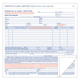 Hazardous Material Short Form, 7 X 8 1-2, Three-part Carbonless, 250 Forms