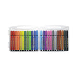 Magic Stix Markers, Medium Bullet Tip, Assorted Colors, 24-pack