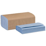 Windshield Towel, 9.13 X 10.25, Blue, 140-pack, 16 Packs-carton