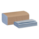 Windshield Towel, 9.13 X 10.25, Blue, 140-pack, 16 Packs-carton