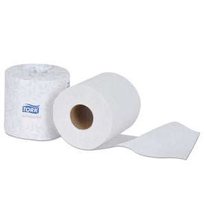 Advanced Bath Tissue, Septic Safe, 2-ply, White, 4" X 3.75", 450 Sheets-roll, 48 Rolls-carton
