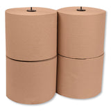 Basic Paper Wiper Roll Towel, 7.68" X 1150 Ft, Natural, 4 Rolls-carton