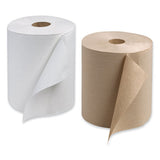 Basic Paper Wiper Roll Towel, 7.68" X 1150 Ft, White, 4 Rolls-carton