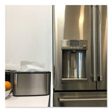 Xpress Countertop Towel Dispenser, 12.68 X 4.56 X 7.92, Stainless Steel-black