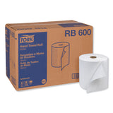 Advanced Hardwound Roll Towel, One-ply, 7.88" X 600 Ft, White, 12 Rolls-carton