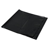 Low-density Can Liners, 56 Gal, 1.6 Mil, 23" X 47", Black, 100-carton