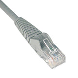 Cat6 Gigabit Snagless Molded Patch Cable, Rj45 (m-m), 1 Ft., Gray