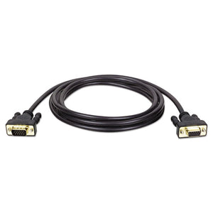 Vga Monitor Extension Cable, 640 X 480 (hd15 M-f), 10 Ft., Black