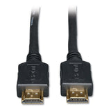 High Speed Hdmi Flat Cable, Ultra Hd 4k, Digital Video With Audio (m-m), 3 Ft.