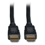 High Speed Hdmi Cable With Ethernet, Ultra Hd 4k X 2k, (m-m), 6 Ft., Black