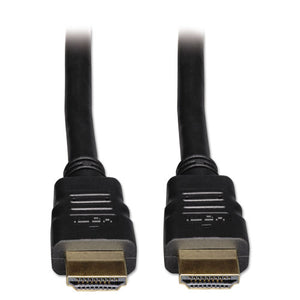 High Speed Hdmi Cable With Ethernet, Ultra Hd 4k X 2k, (m-m), 10 Ft., Black