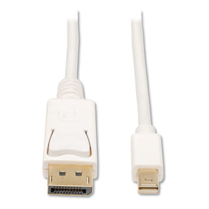 Mini Displayport To Displayport 4k @60hz Adapter, Mdp To Dp Cable (m-m), 10 Ft.