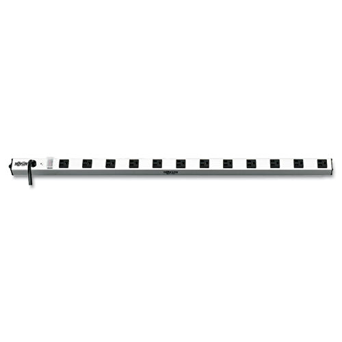 Vertical Power Strip, 12 Outlets, 15 Ft Cord, 36