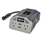 Powerverter Ultra-compact Car Inverter, 200w, 2 Outlets, 2 Usb Charging Ports