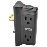 Protect It! Surge Protector, 4 Side-mounted Outlets, Direct Plug-in, 720 Joules