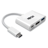 Usb 3.1 Gen 1 Usb-c To Hdmi Adapter, Usb-a-usb-c Pd Charging-gigabit Ethernet