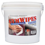 Gym Wipes Professional, 6 X 8, Unscented, 700-pack, 4 Packs-carton