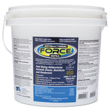 Force Disinfecting Wipes Refill, 8 X 6, White, 900-pack, 4-carton