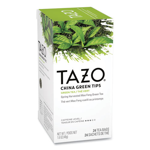 Tea Bags, China Green Tips, 24-box