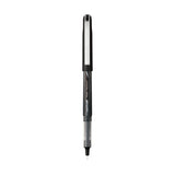Vision Needle Stick Roller Ball Pen, Fine 0.7mm, Assorted Ink, Silver Barrel, 8-set