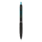 207 Blx Series Retractable Gel Pen, 0.7 Mm, Black Ink, Translucent Black Barrel