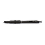 307 Retractable Gel Pen, Medium 0.7 Mm, Black Ink-barrel, Dozen