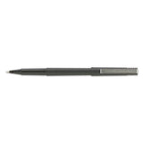 Stick Roller Ball Pen, Micro 0.5mm, Black Ink-barrel, 72-pack