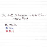 Jetstream Stick Ballpoint Pen, Bold 1 Mm, Black Ink, Black Barrel