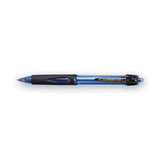 Power Tank Rt Retractable Ballpoint Pen, 1 Mm, Blue Ink, Translucent Blue Barrel, Dozen