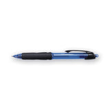 Power Tank Rt Retractable Ballpoint Pen, 1 Mm, Blue Ink, Translucent Blue Barrel, Dozen