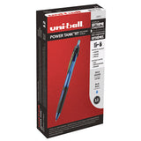 Power Tank Rt Retractable Ballpoint Pen, 1 Mm, Blue Ink, Translucent Blue Barrel, Dozen