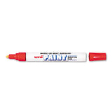 Permanent Marker, Medium Bullet Tip, Red