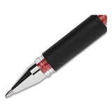 207 Impact Stick Gel Pen, Bold 1mm, Red Ink, Black Barrel