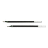 Refill For Gel Impact Gel Pens, Bold Point, Black Ink, 2-pack