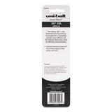 Refill For Signo Gel 207 Pens, Medium Point, 0.7 Mm, Black Ink, 2-pack