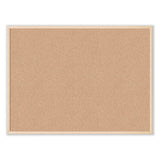 Cork Bulletin Board, 47 X 35, Natural Surface, Birch Frame