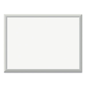 Magnetic Dry Erase Board With Aluminum Frame, 24 X 18, White Surface, Silver Frame